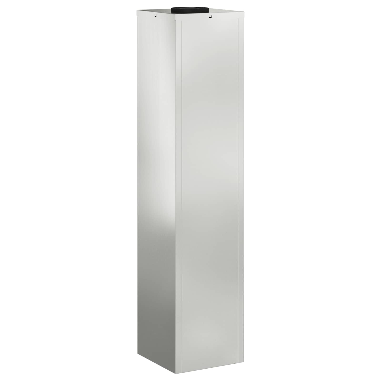 Zonne Led Padverlichting 2 Pcs Gegalvaniseerd Gegalvaniseerd 18 x 18 x 80 cm Geëgalvaniseerd staal
