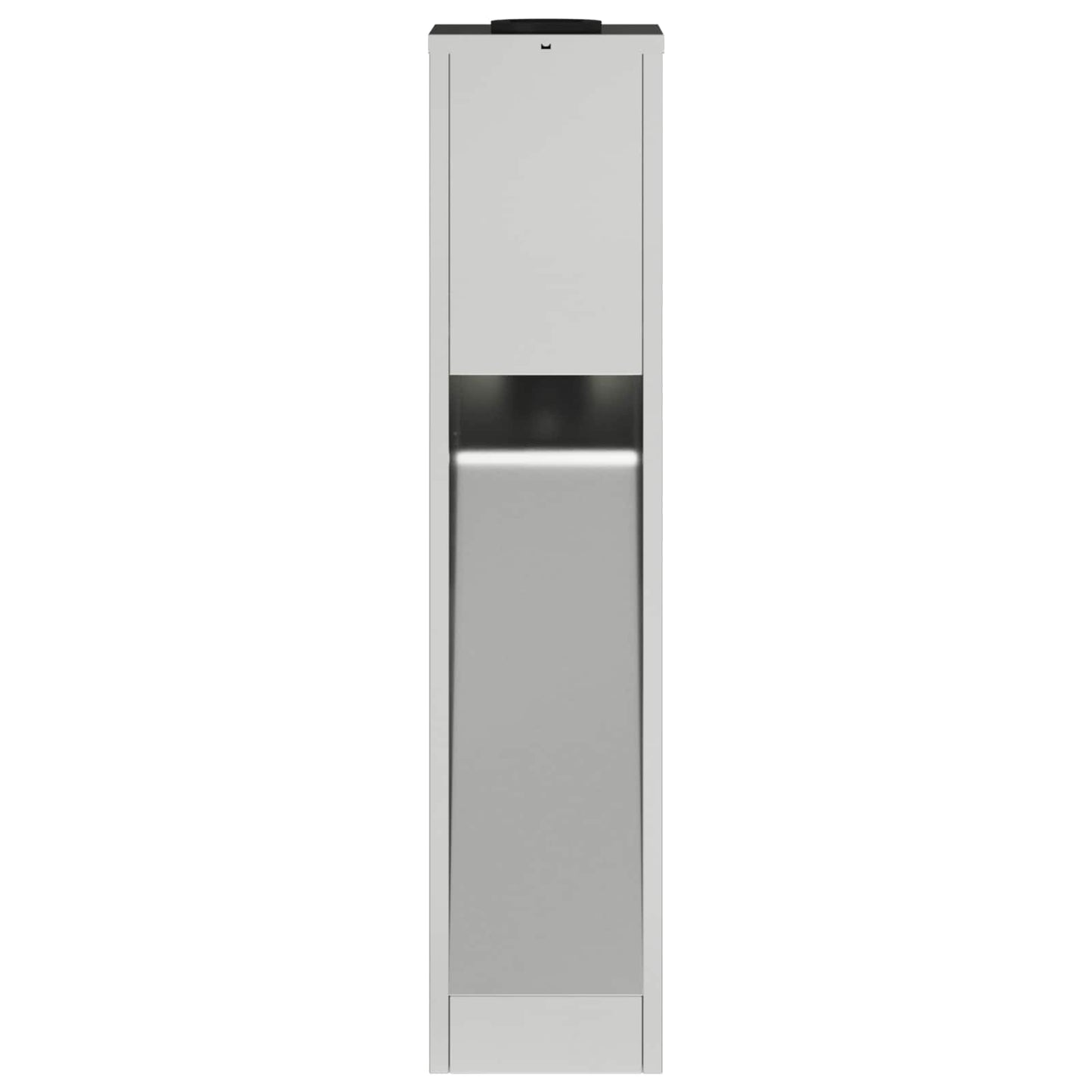 Zonne Led Padverlichting 2 Pcs Gegalvaniseerd Gegalvaniseerd 18 x 18 x 80 cm Geëgalvaniseerd staal