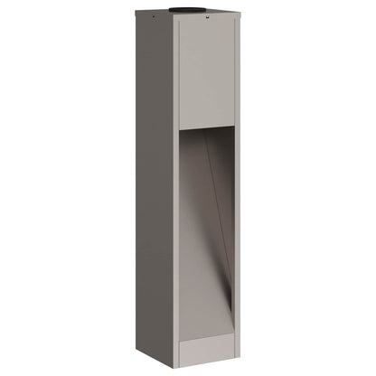 Zonne Led Padverlichting 2 Pcs Gegalvaniseerd Gegalvaniseerd 18 x 18 x 80 cm Cortenstaal