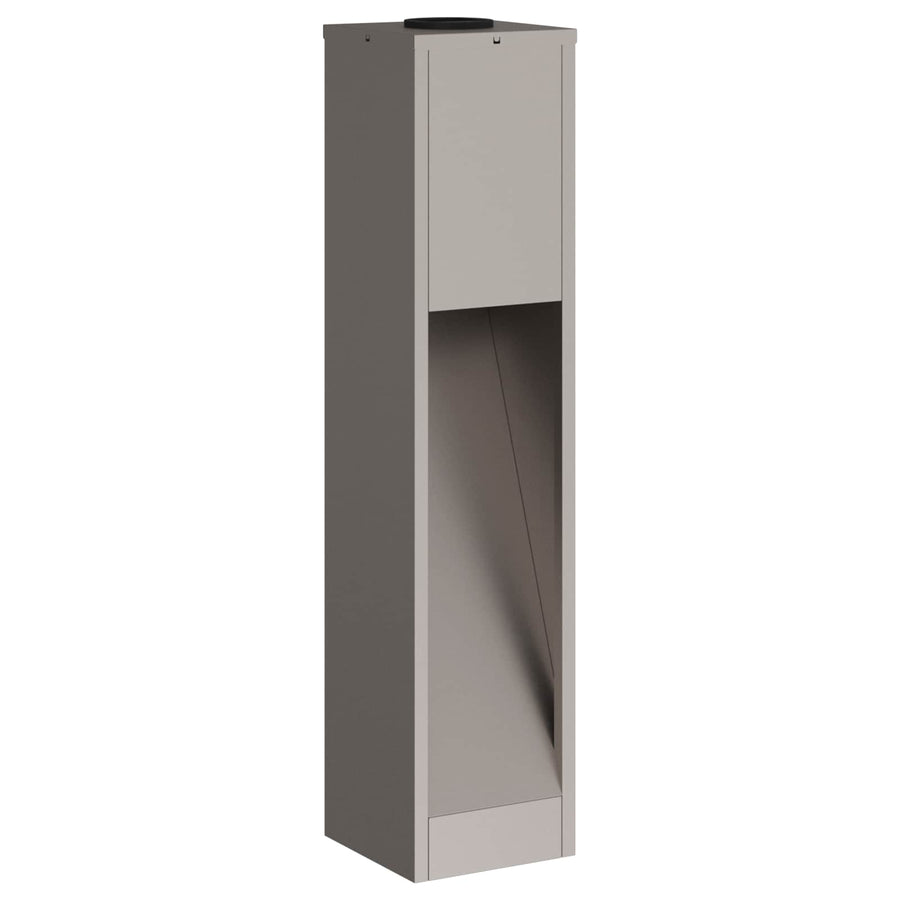 Zonne Led Padverlichting 2 Pcs Gegalvaniseerd Gegalvaniseerd 18 x 18 x 80 cm Cortenstaal
