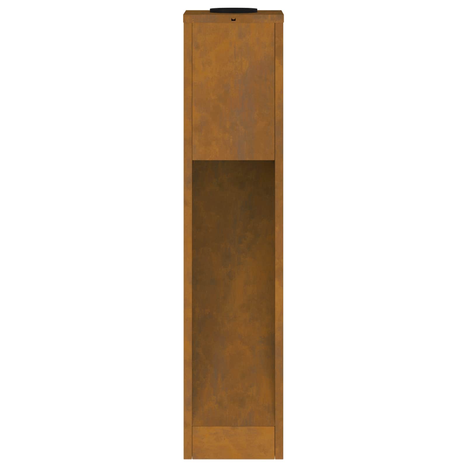 Zonne Led Padverlichting 2 Pcs Gegalvaniseerd Gegalvaniseerd 18 x 18 x 80 cm Cortenstaal