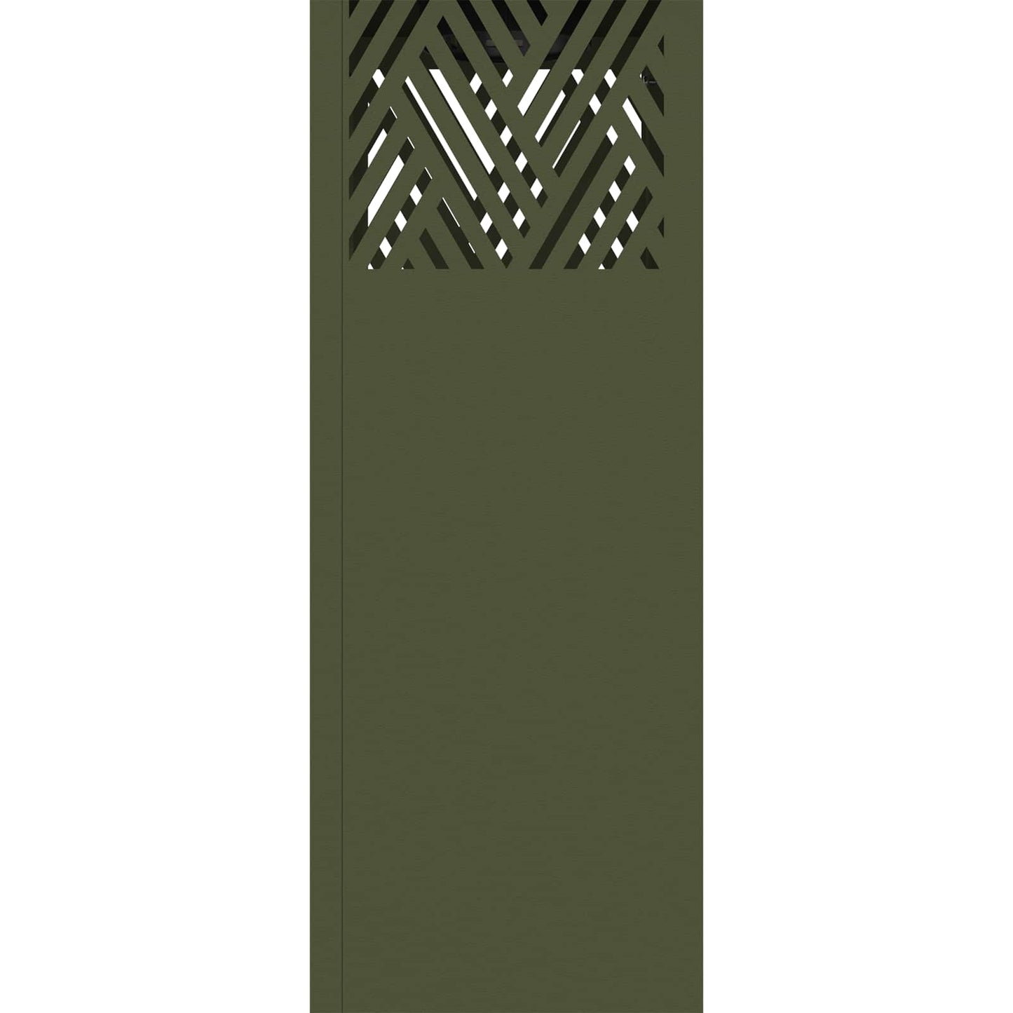 Solar Led Pad Licht 2 Pcs Olijf Groen Koudgewalst Staal 18 x 18 x 50 cm Olijfgroen