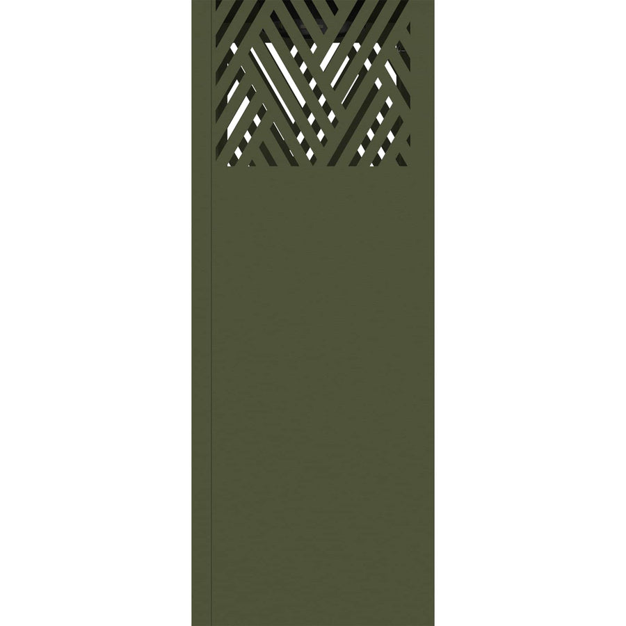 Solar Led Pad Licht 2 Pcs Olijf Groen Koudgewalst Staal 18 x 18 x 50 cm Olijfgroen