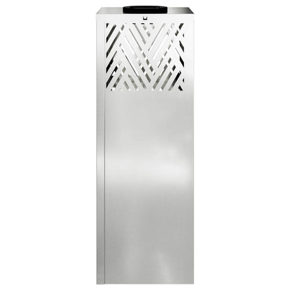 Solar Led Pad Licht 2 Pcs Gegalvaniseerd Gegalvaniseerd 18 x 18 x 50 cm Geëgalvaniseerd staal