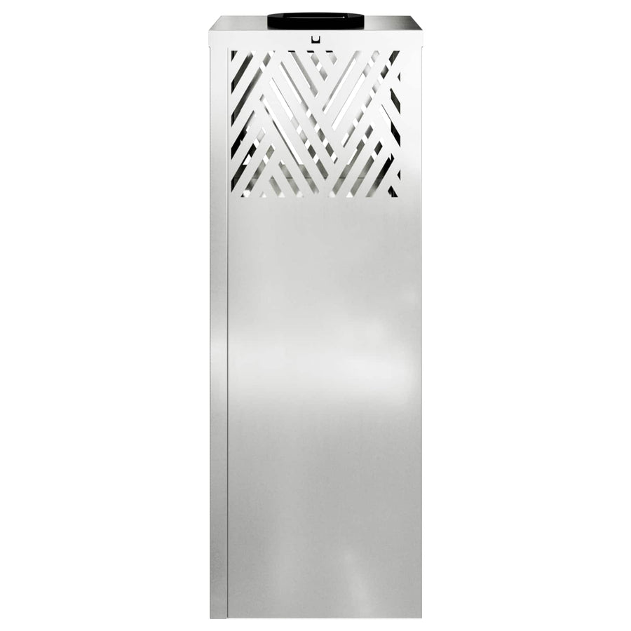 Solar Led Pad Licht 2 Pcs Gegalvaniseerd Gegalvaniseerd 18 x 18 x 50 cm Geëgalvaniseerd staal