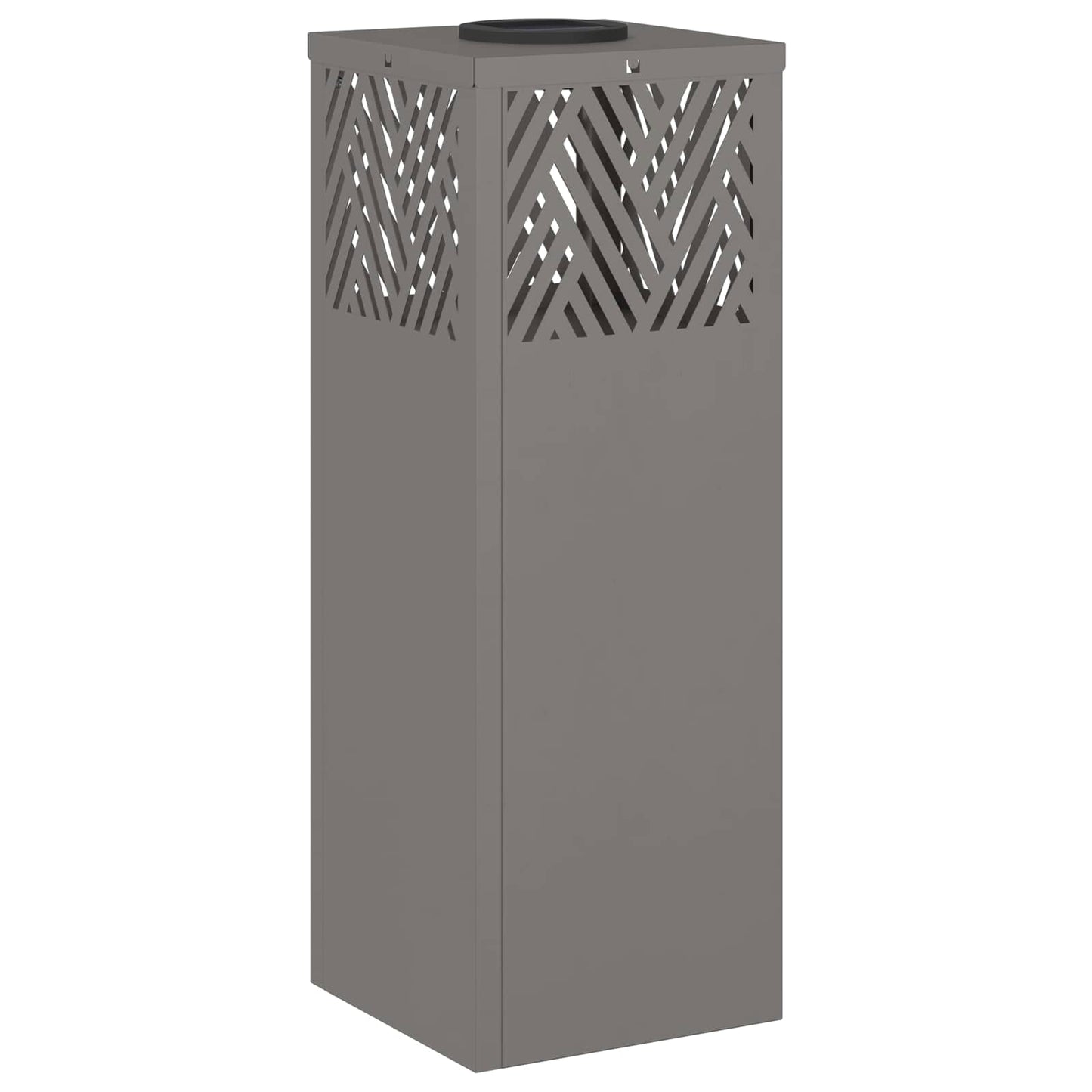 Solar Led Pad Licht Visgraat 2 Pcs 18 x 18 x 50 cm Cortenstaal