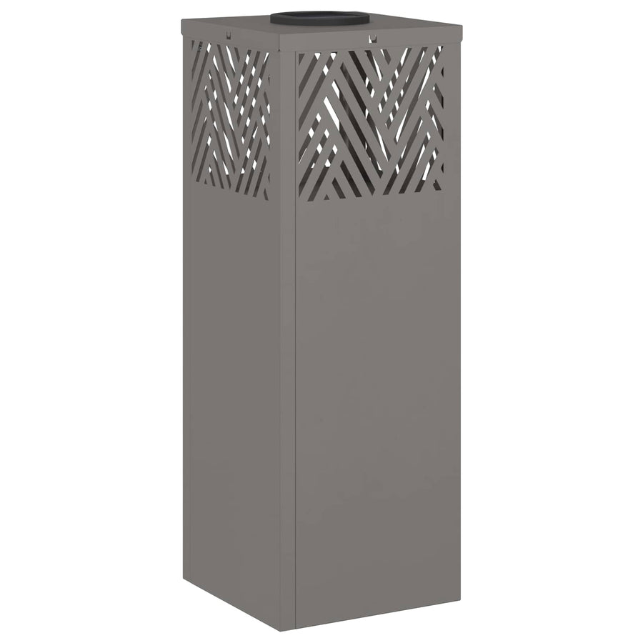 Solar Led Pad Licht Visgraat 2 Pcs 18 x 18 x 50 cm Cortenstaal