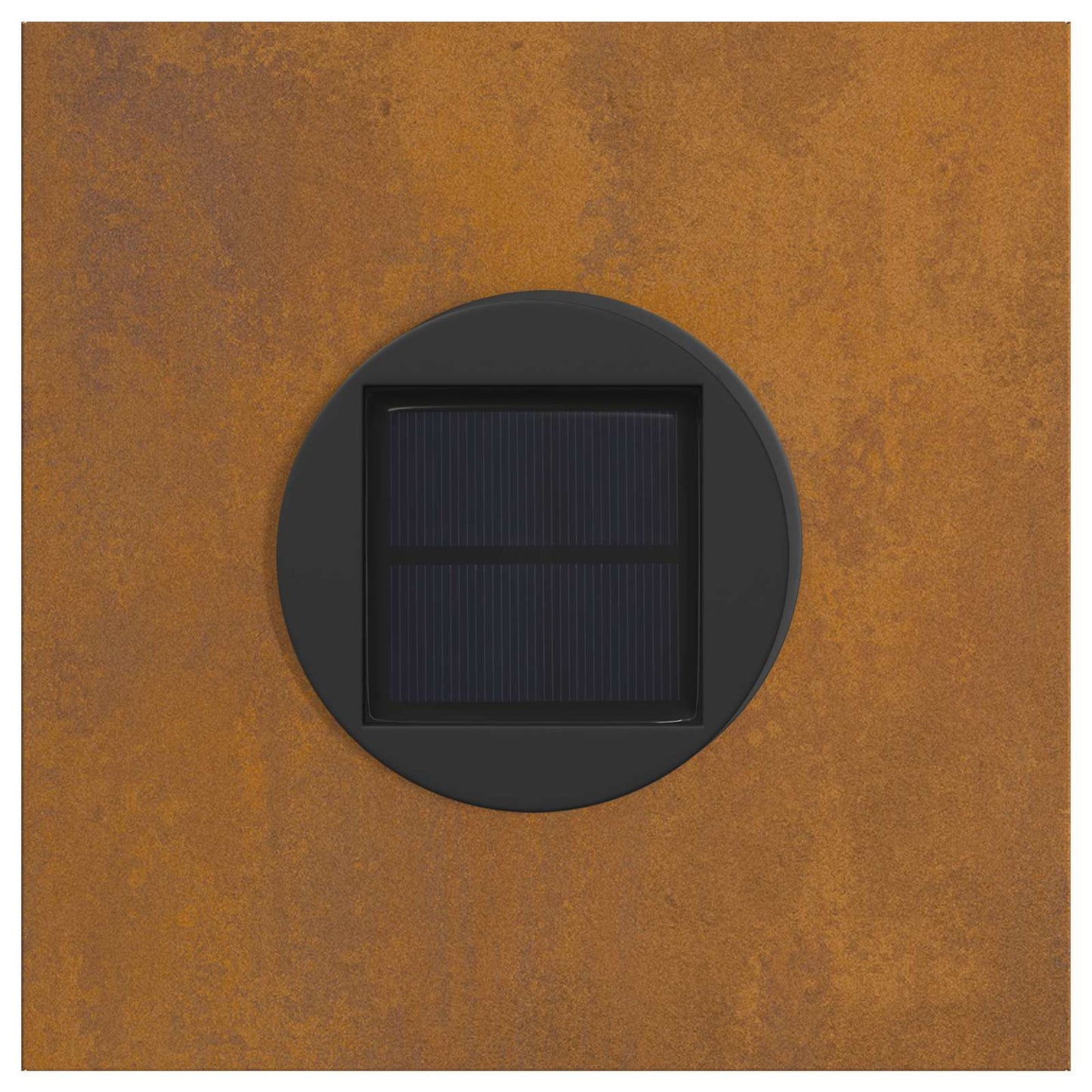 Solar Led Pad Licht Visgraat 2 Pcs 18 x 18 x 50 cm Cortenstaal
