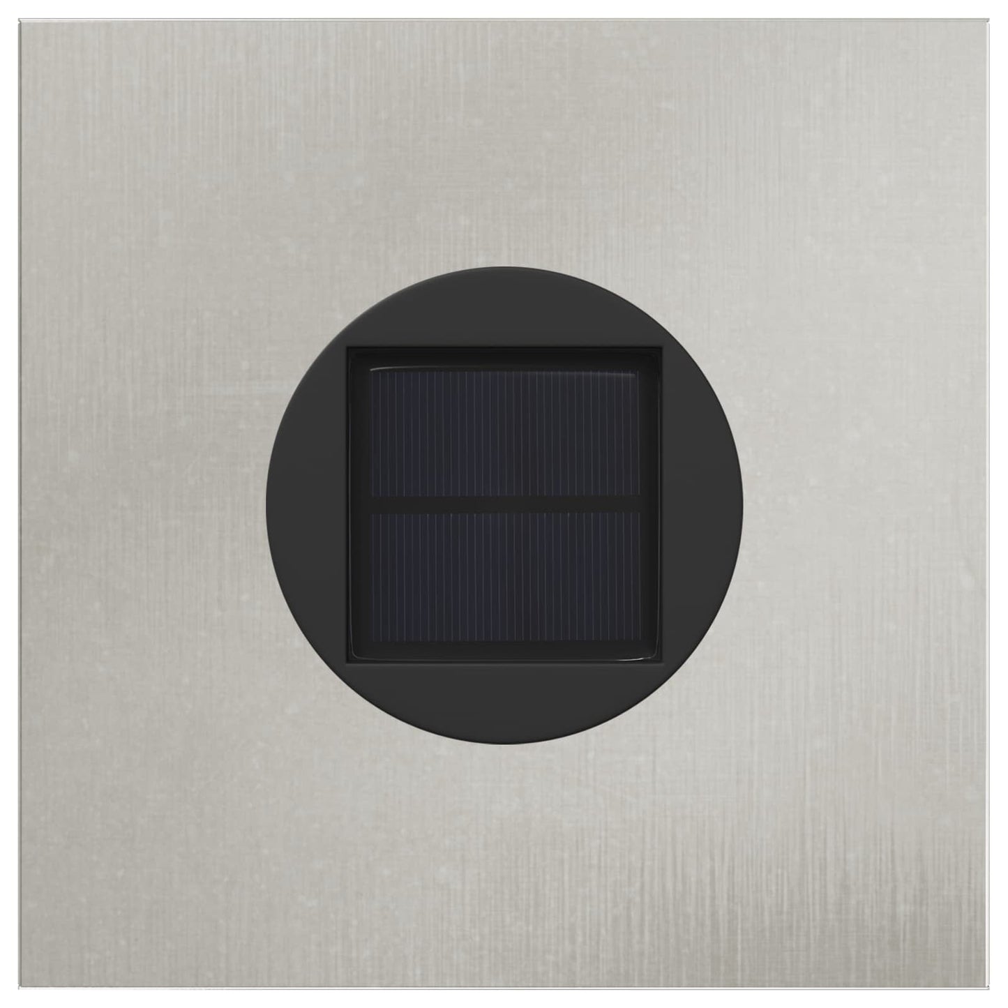 Solar Led Pad Licht 2 Pcs 18 x 18 x 80 cm Roestvrij staal