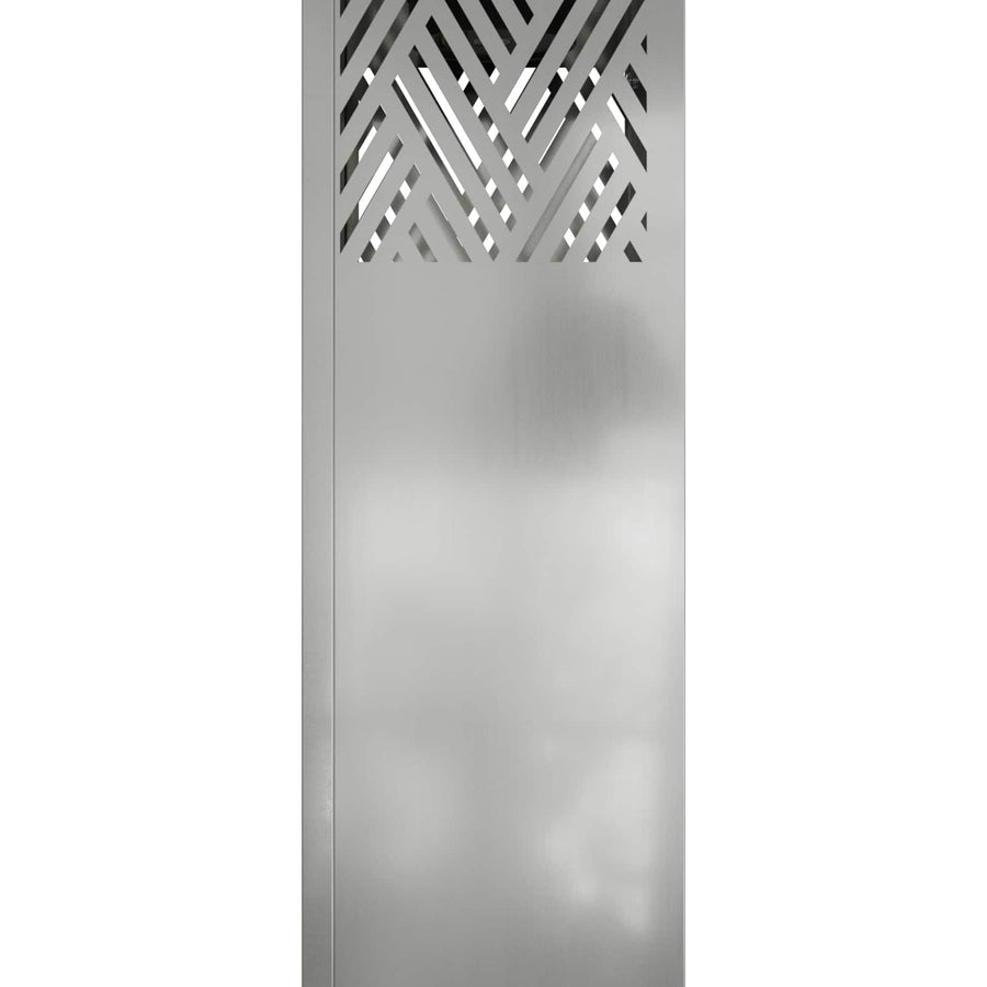 Solar Led Pad Licht 2 Pcs Gegalvaniseerd Gegalvaniseerd 18 x 18 x 80 cm Geëgalvaniseerd staal