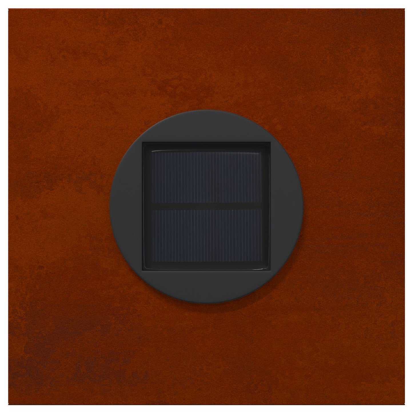 Solar Led Pad Licht Visgraat 2 Pcs 18 x 18 x 80 cm Cortenstaal