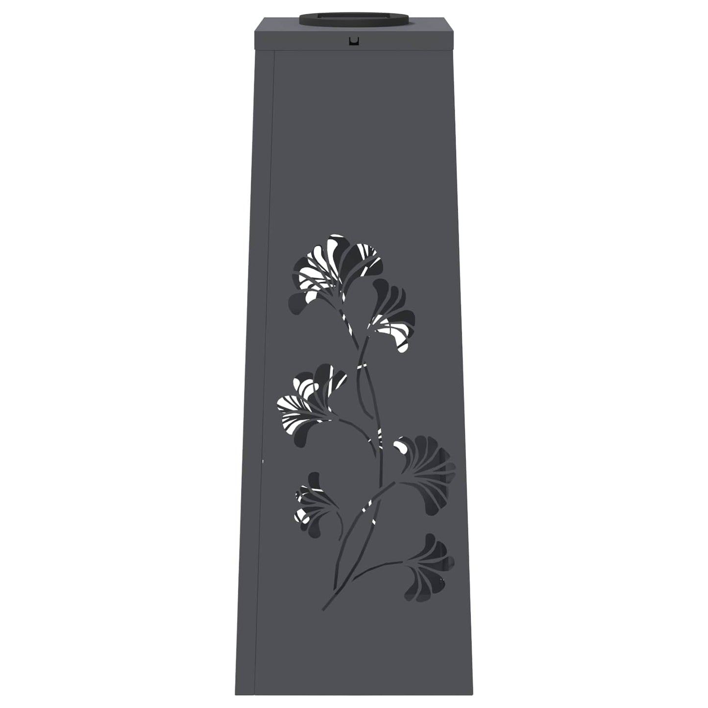 Solar LED Pad Licht 2 pcs Antraciet Koudgewalst staal
