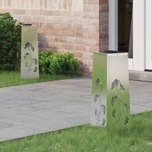 Solar LED Pad Licht 2 pcs Roestvrij staal Roestvrij staal