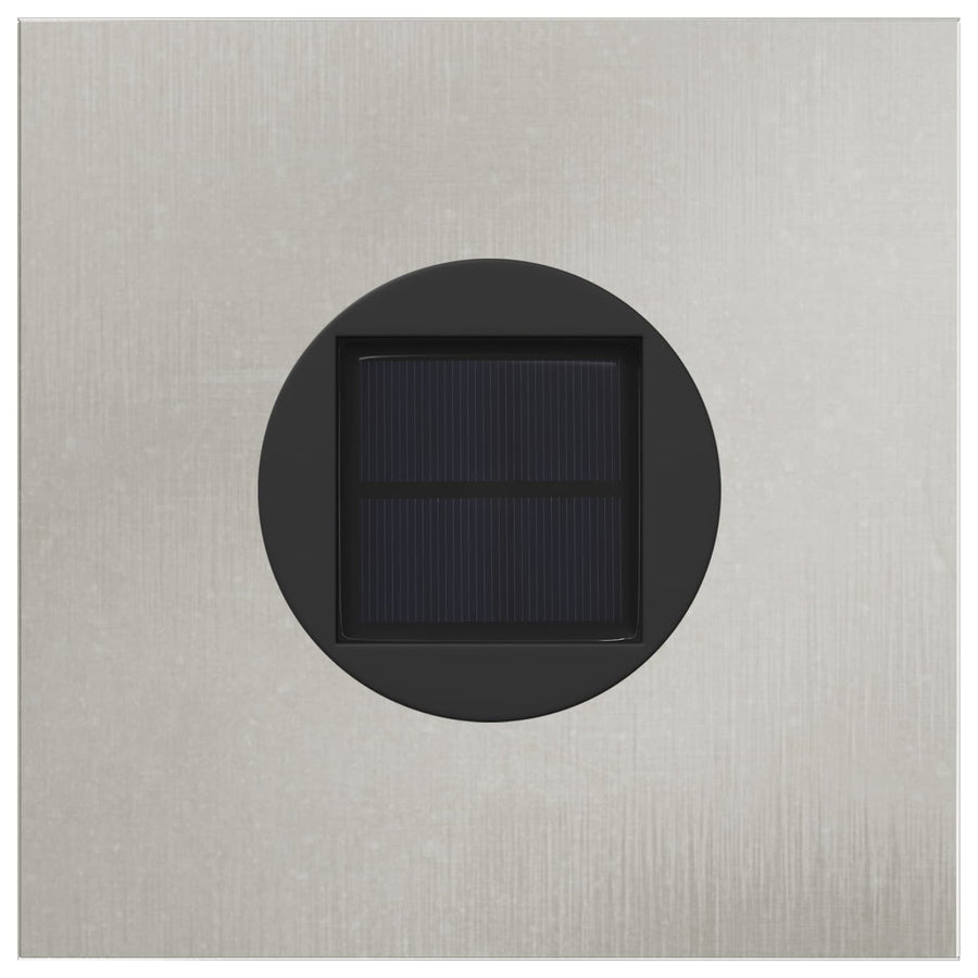 Solar LED Pad Licht 2 pcs Roestvrij staal Roestvrij staal