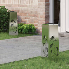 Solar LED Pad Licht 2 pcs Gegalvaniseerd Gegalvaniseerd