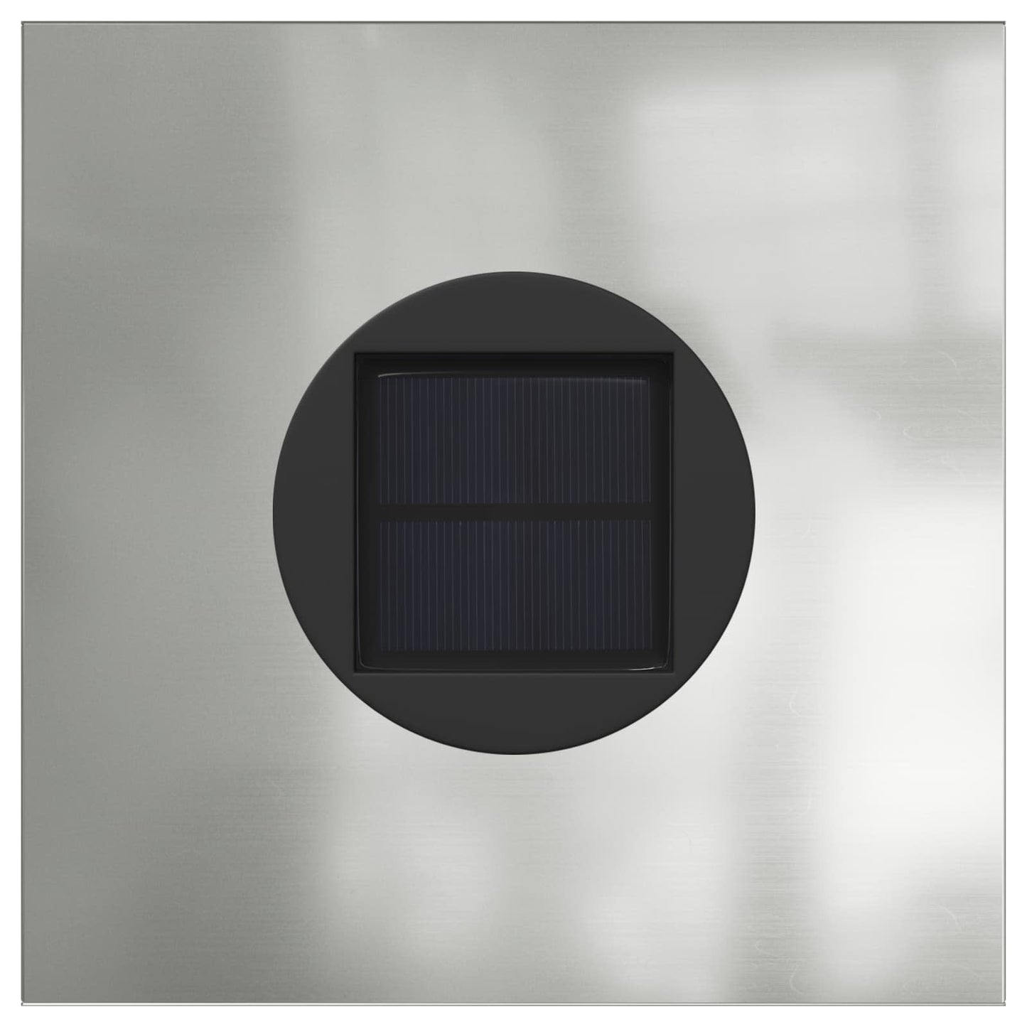 Solar LED Pad Licht 2 pcs Gegalvaniseerd Gegalvaniseerd