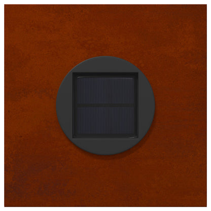 Solar LED Pad Licht 2 pcs Cortenstaal Cortenstaal