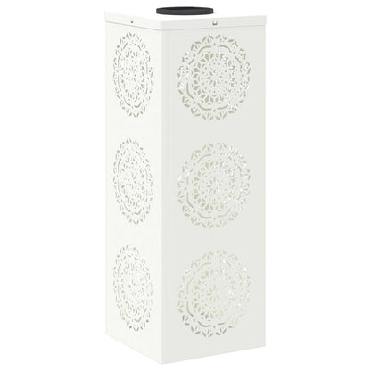 Solar LED Pad Licht 2 pcs Wit Koudgewalst staal