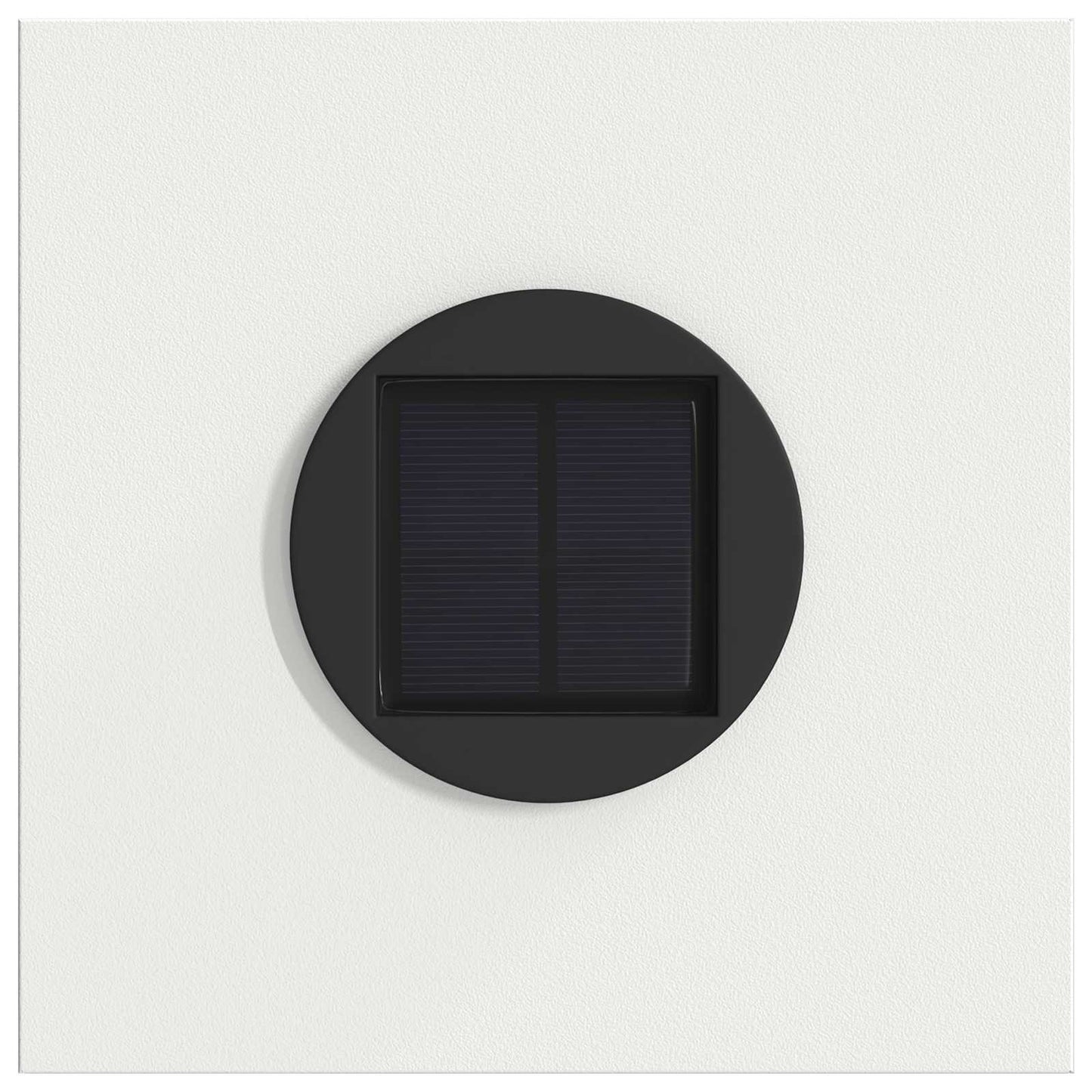 Solar LED Pad Licht 2 pcs Wit Koudgewalst staal