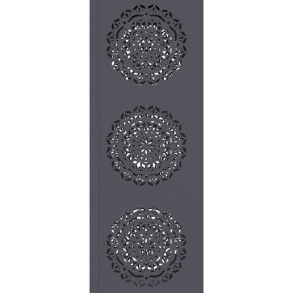 Solar LED Pad Licht 2 pcs Antraciet Koudgewalst staal