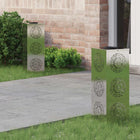 Solar LED padlicht 2 stuks roestvrij staal