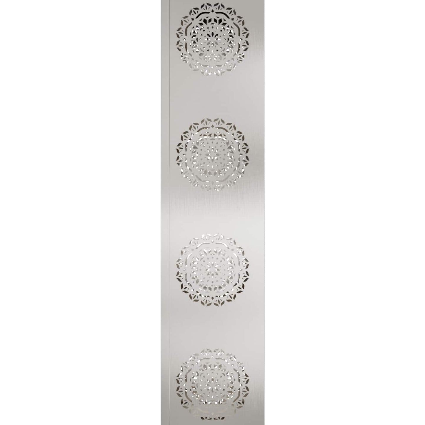 Solar LED Pad Licht 2 pcs Roestvrij staal Roestvrij staal