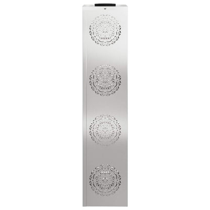 Solar LED Pad Licht 2 pcs Roestvrij staal Roestvrij staal
