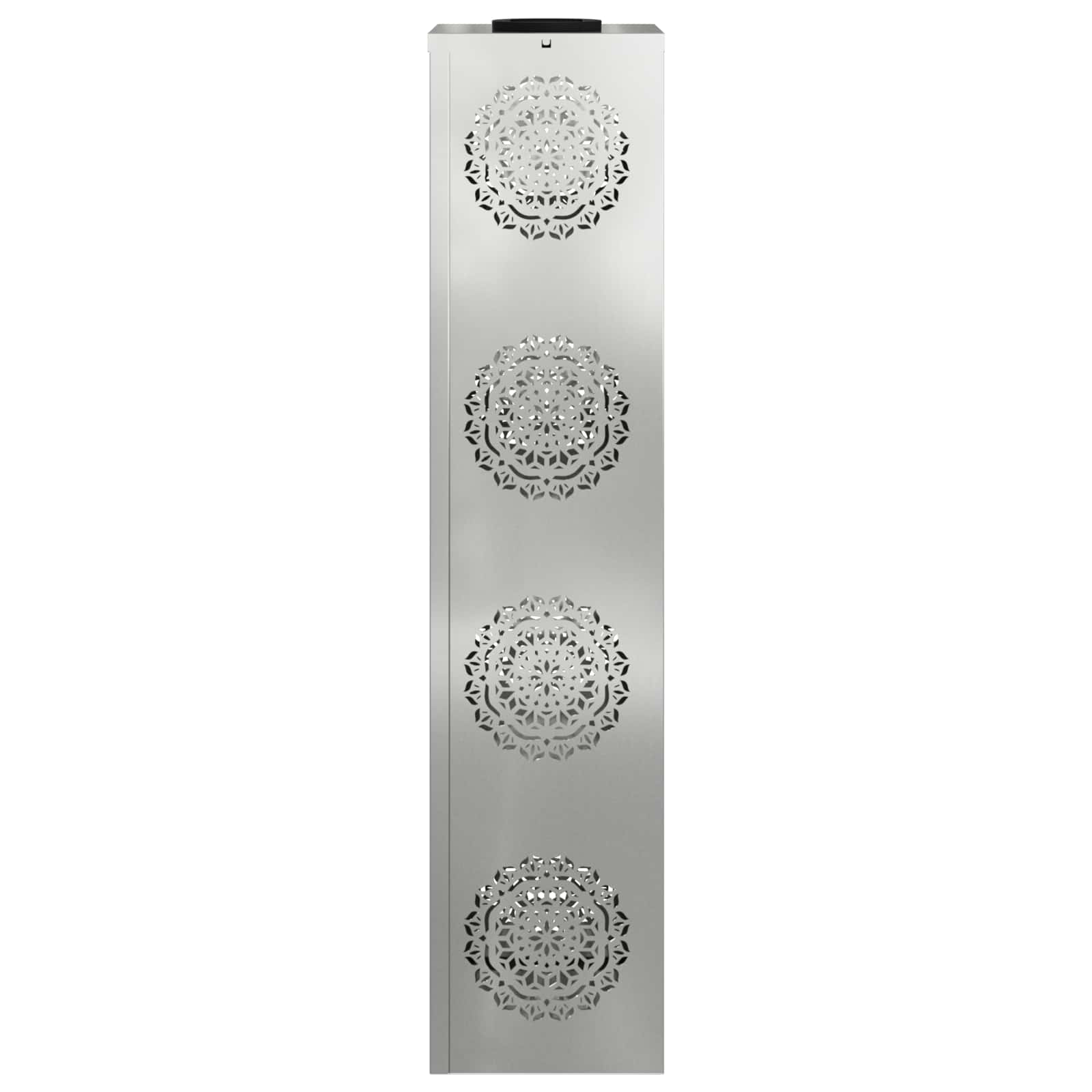 Solar LED Pad Licht 2 pcs Gegalvaniseerd Gegalvaniseerd