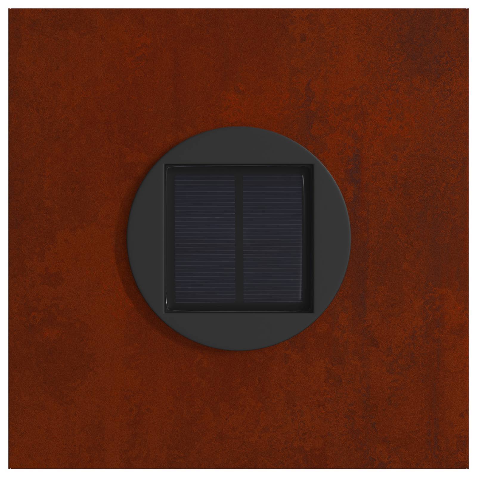 Solar LED Pad Licht 2 pcs Cortenstaal Cortenstaal