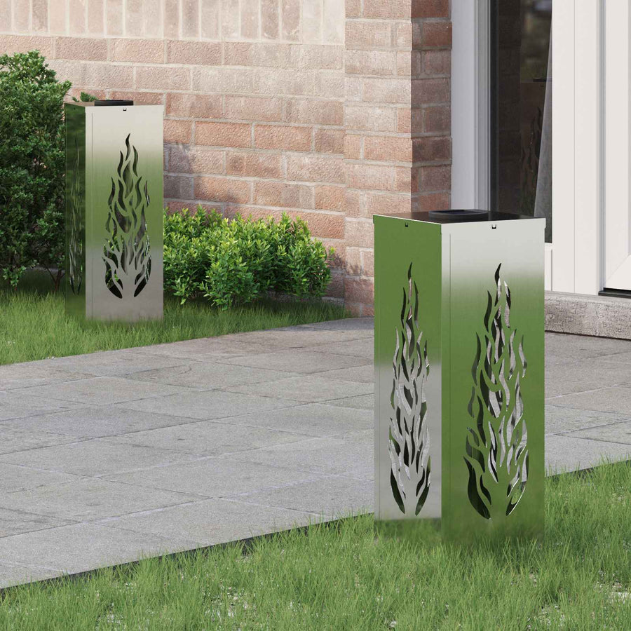 Solar LED Pad Licht 2 pcs Gegalvaniseerd Gegalvaniseerd