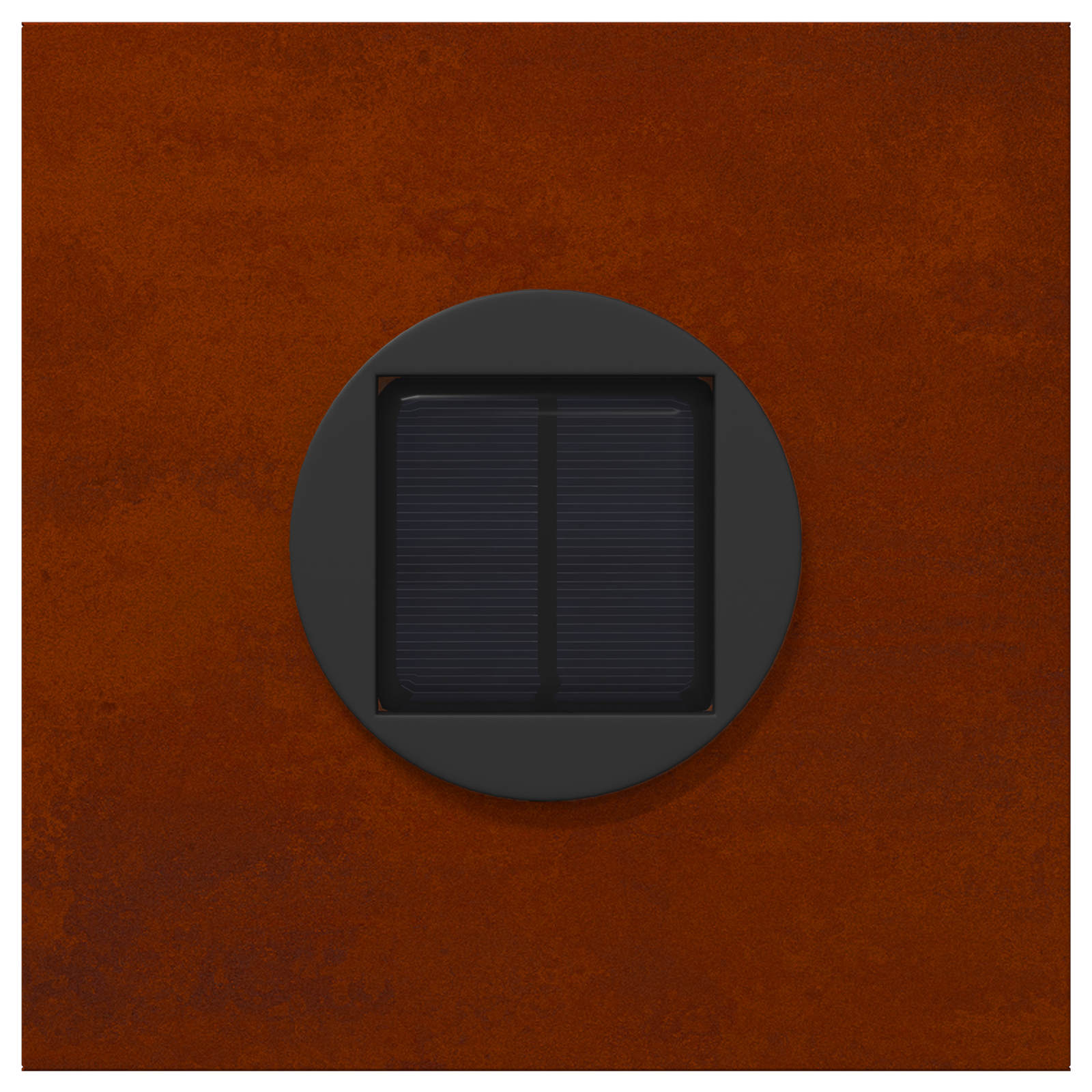 Solar LED Pad Licht 2 pcs Cortenstaal Cortenstaal