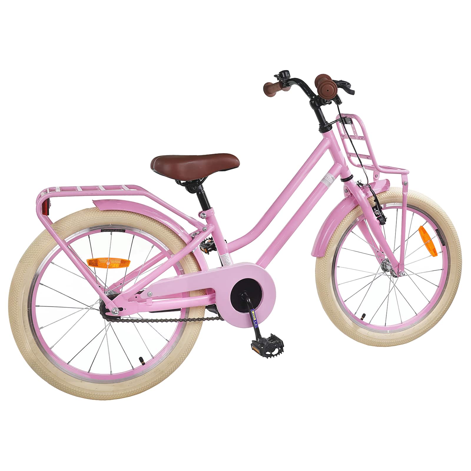 Kinderfiets 22 Inch voor 7-12 jaar oud Lichtroze