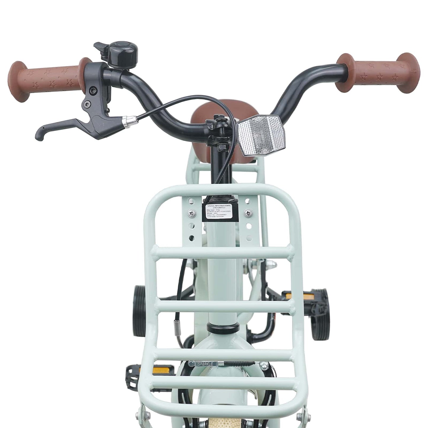 Kinderfiets 14 Inch voor 3-5 jaar oud Lichtgroen