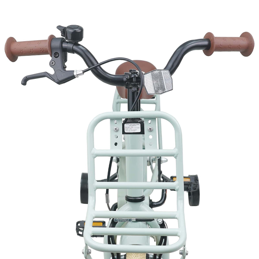 Kinderfiets 16 Inch voor 4-6 jaar oud Lichtgroen