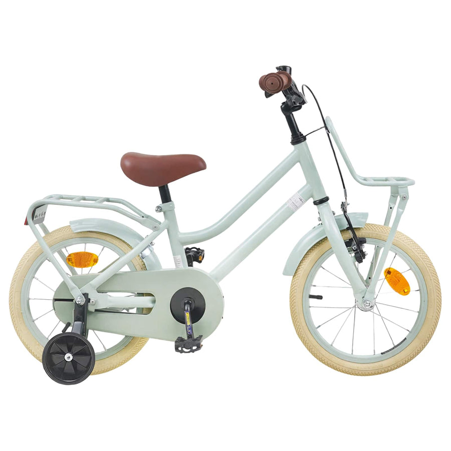 Kinderfiets 16 Inch voor 4-6 jaar oud Lichtgroen