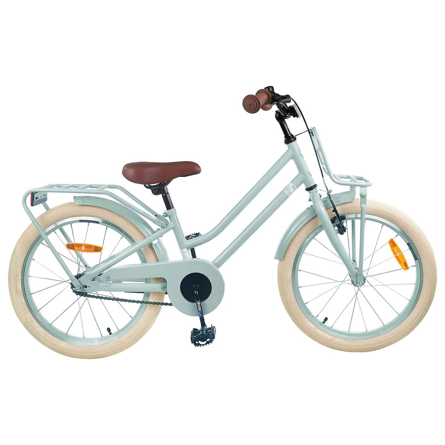 Kinderfiets 18 Inch voor 5-7 jaar Lichtgroen
