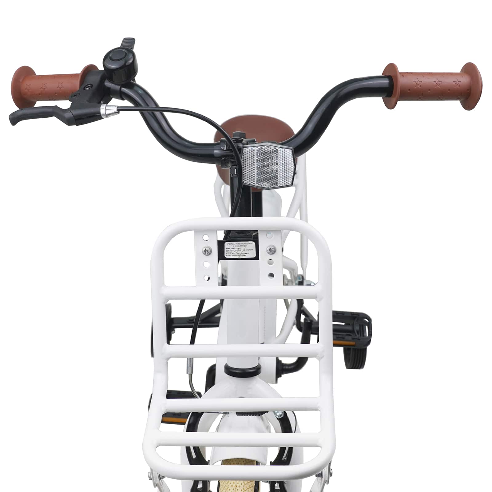 Kinderfiets 12 Inch voor 2-4 jaar oud Wit