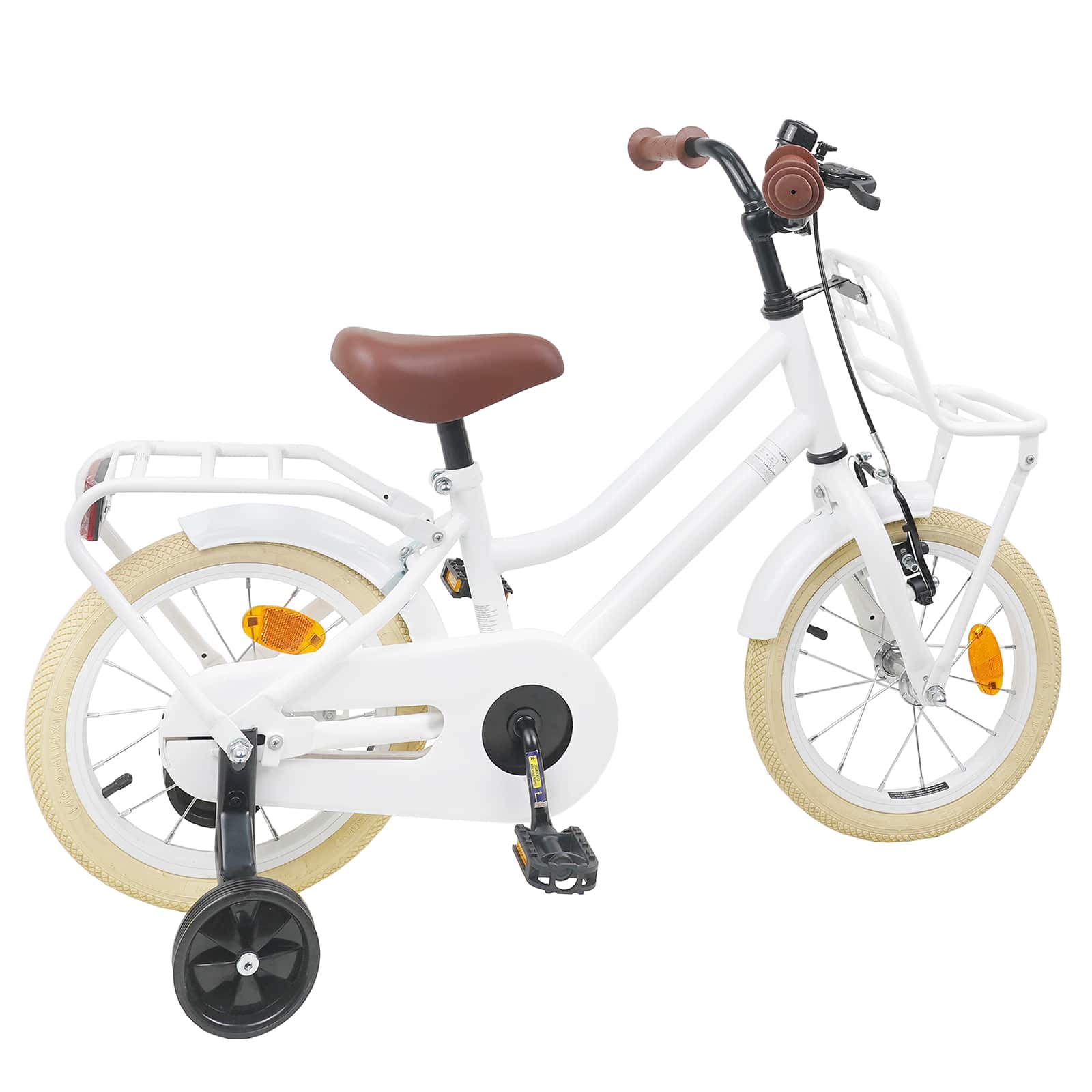 Kinderfiets 12 Inch voor 2-4 jaar oud Wit