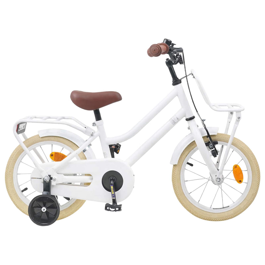 Kinderfiets 12 Inch voor 2-4 jaar oud Wit