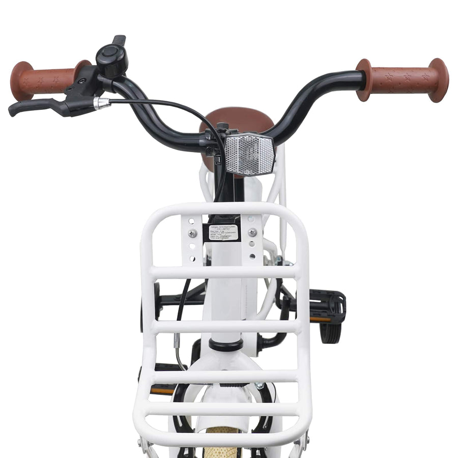 Kinderfiets 14 Inch voor 3-5 jaar oud Wit