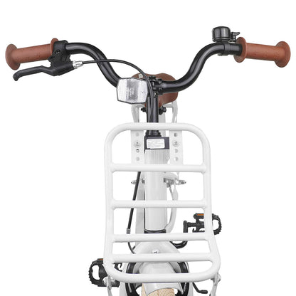 Kinderfiets 18 Inch voor 5-7 jaar Wit
