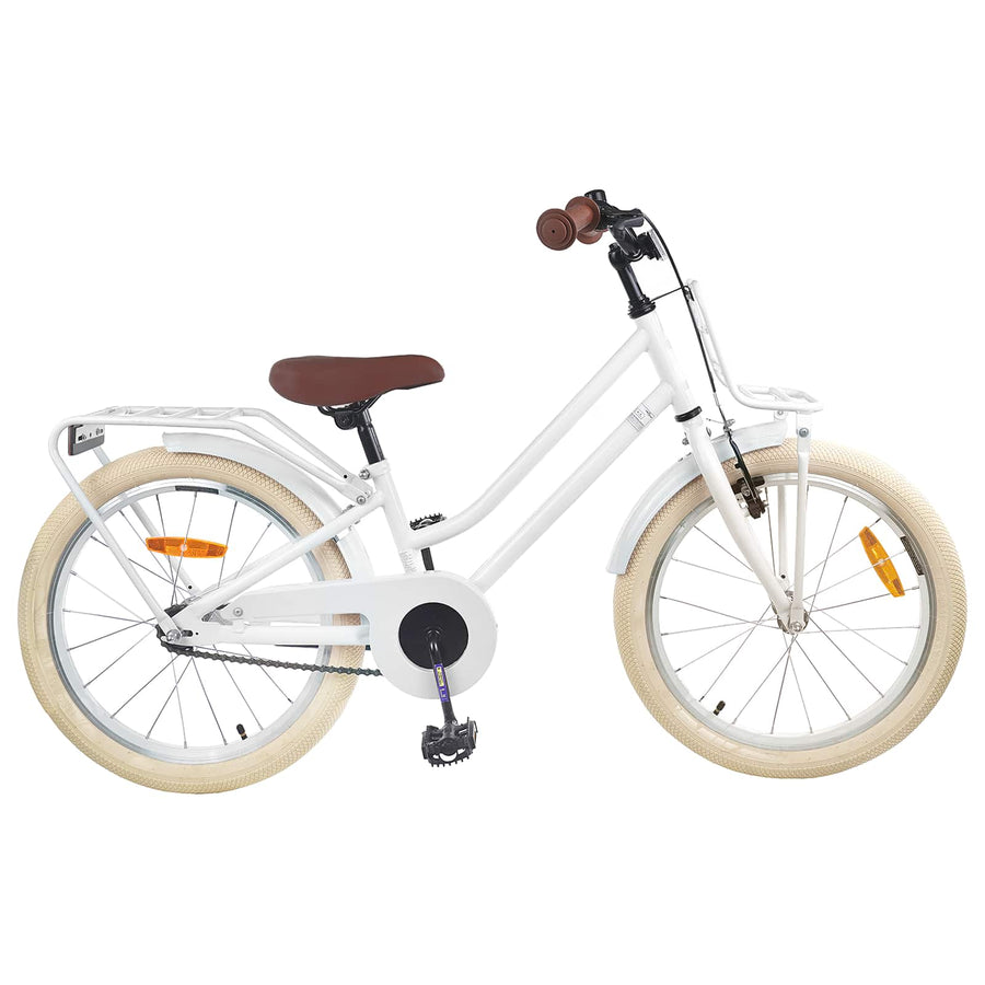 Kinderfiets 18 Inch voor 5-7 jaar Wit