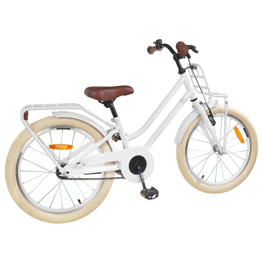 Kinderfiets 20 Inch voor 6-11 jaar oud Wit