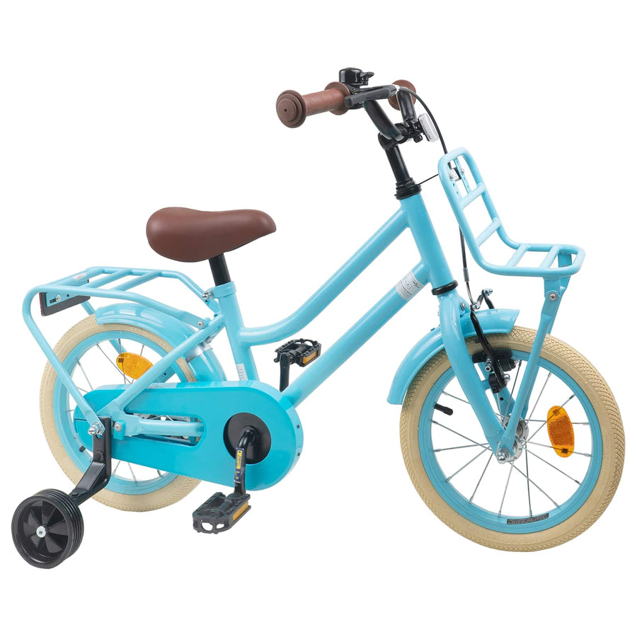 Kinderfiets 14 Inch voor 3-5 jaar oud Lichtblauw