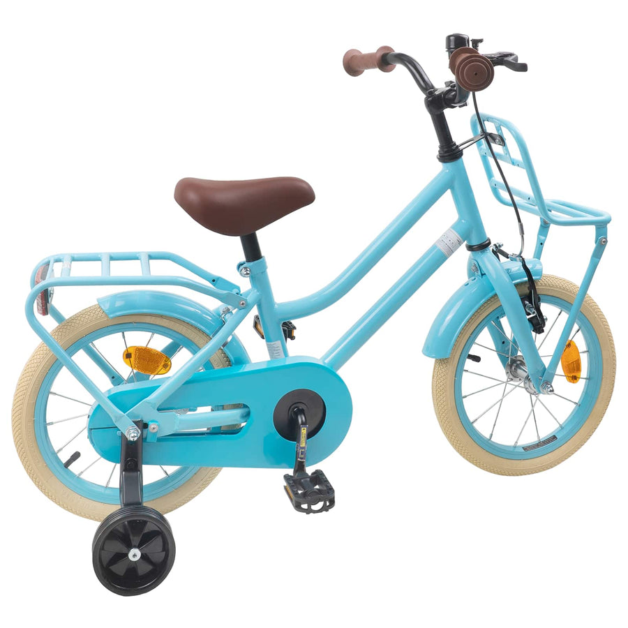 Kinderfiets 14 Inch voor 3-5 jaar oud Lichtblauw