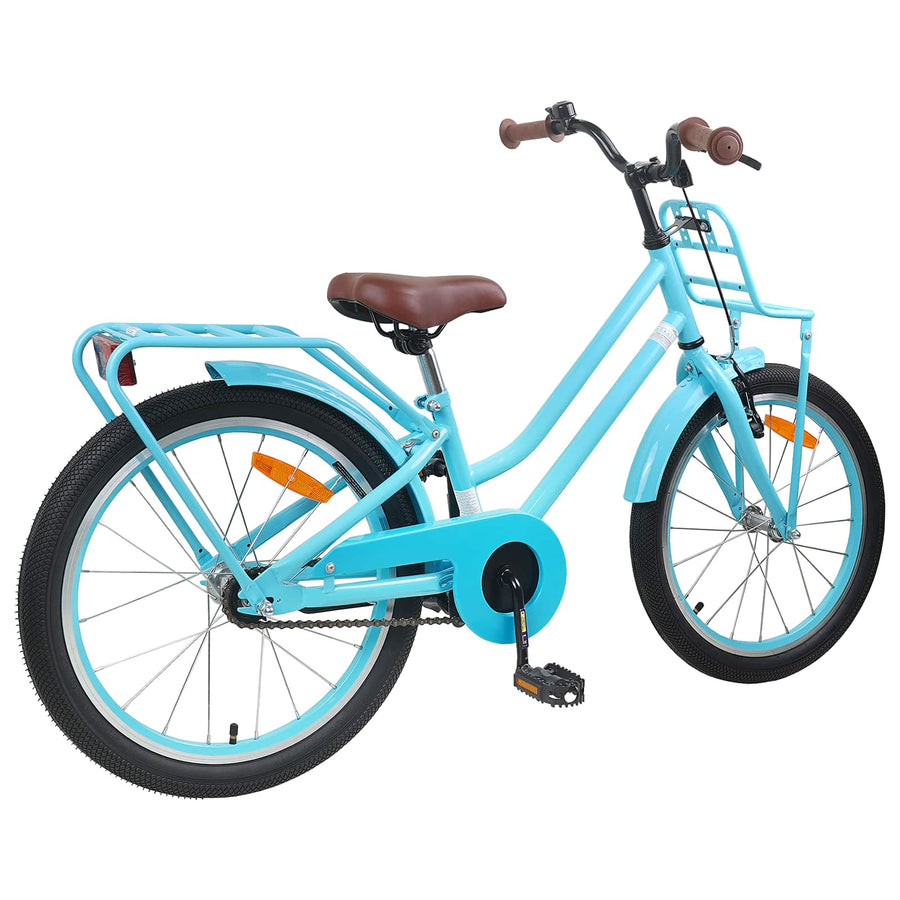 Kinderfiets 22 Inch voor 7-12 jaar oud Lichtblauw