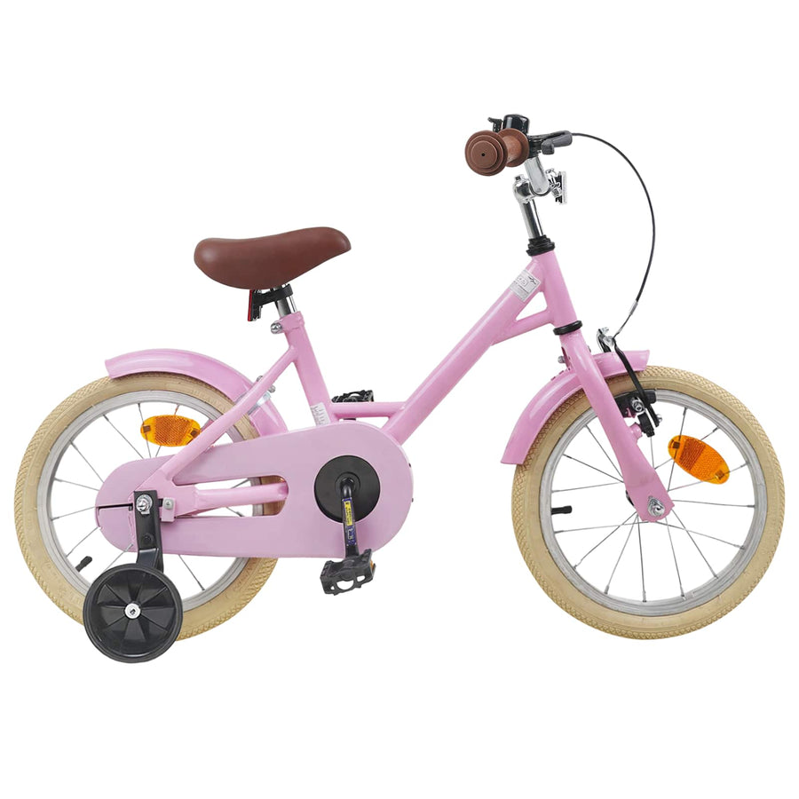 Kinderfiets 12 Inch voor 2-4 jaar oud Lichtroze