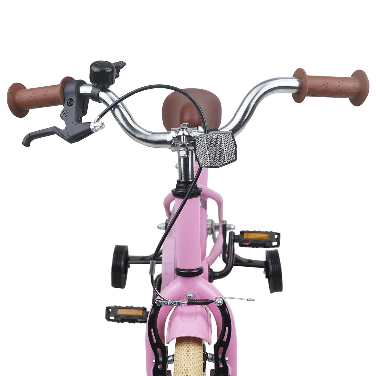 Kinderfiets 16 Inch voor 4-6 jaar oud Lichtroze