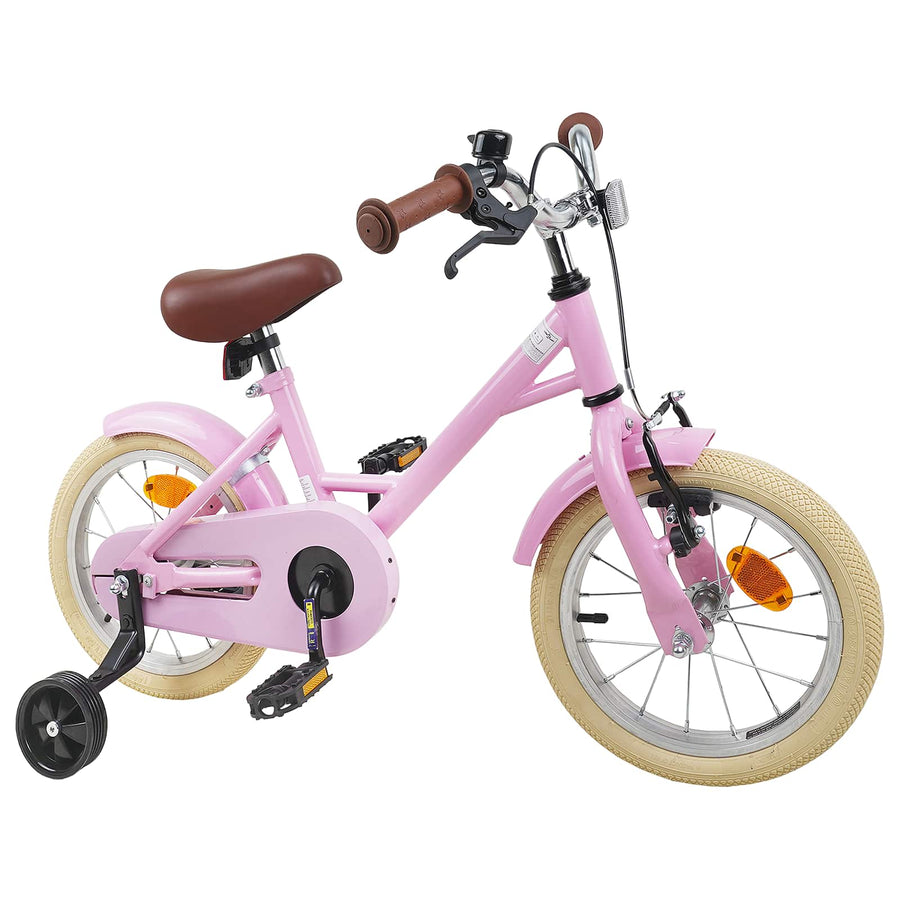 Kinderfiets 16 Inch voor 4-6 jaar oud Lichtroze