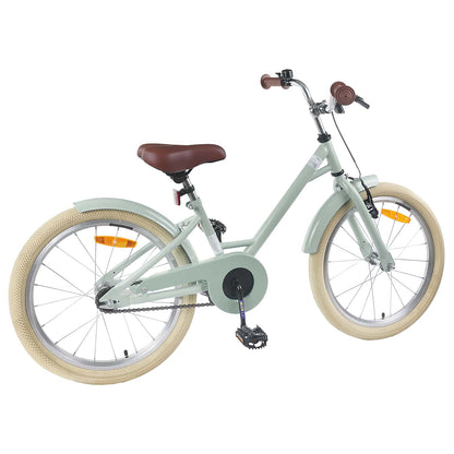 Kinderfiets 18 Inch voor 5-7 jaar Lichtgroen